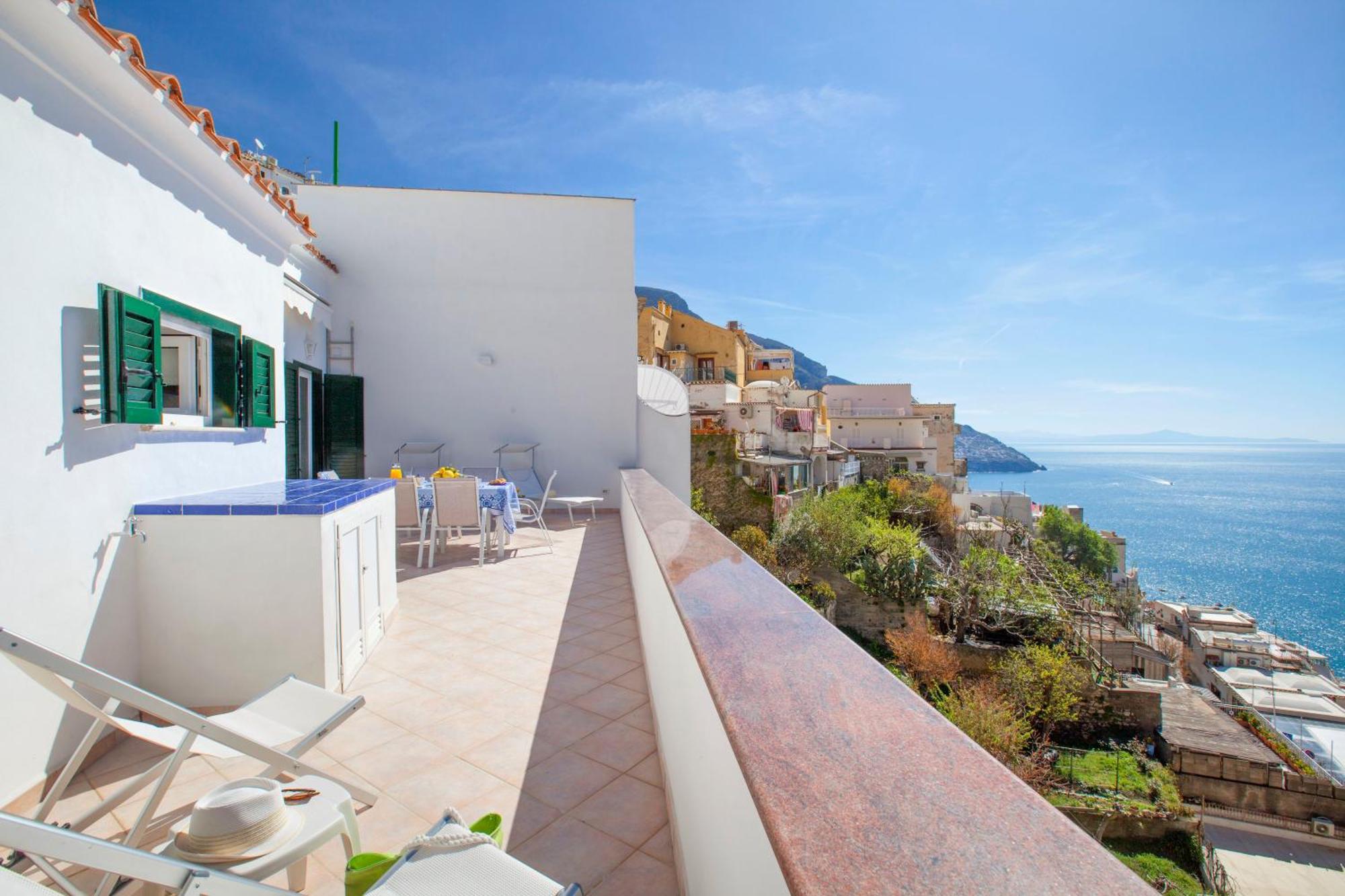 Estate4Home - Casa Darly Positano Eksteriør billede